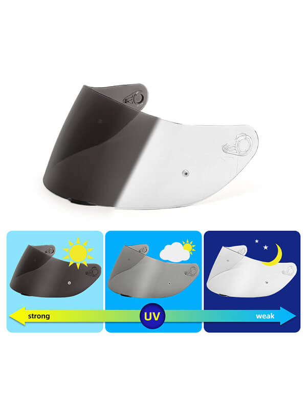 K5 Photochromic Visor